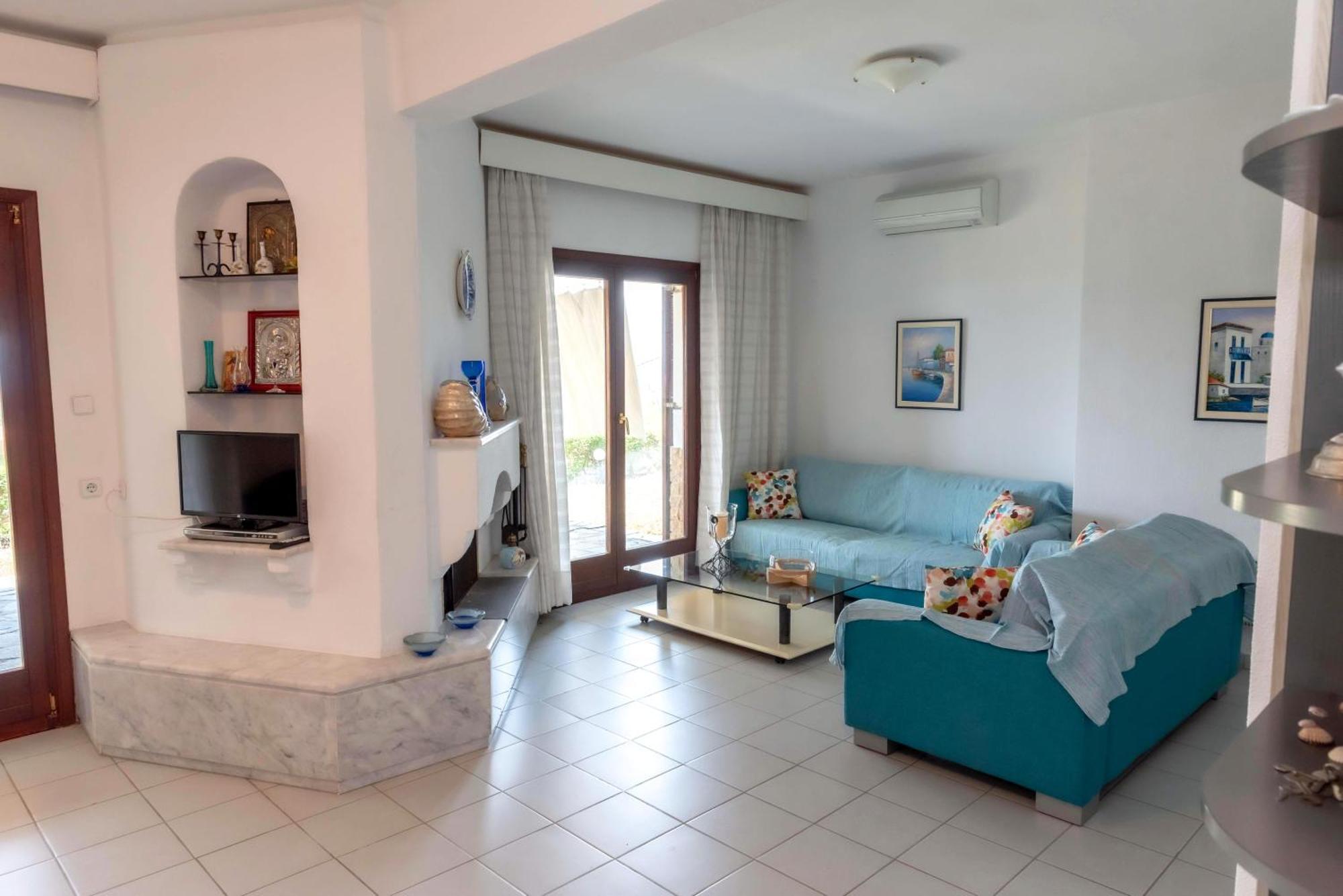 Sea View Maisonette Close To Neos Marmaras Villa Лагомандра Екстериор снимка