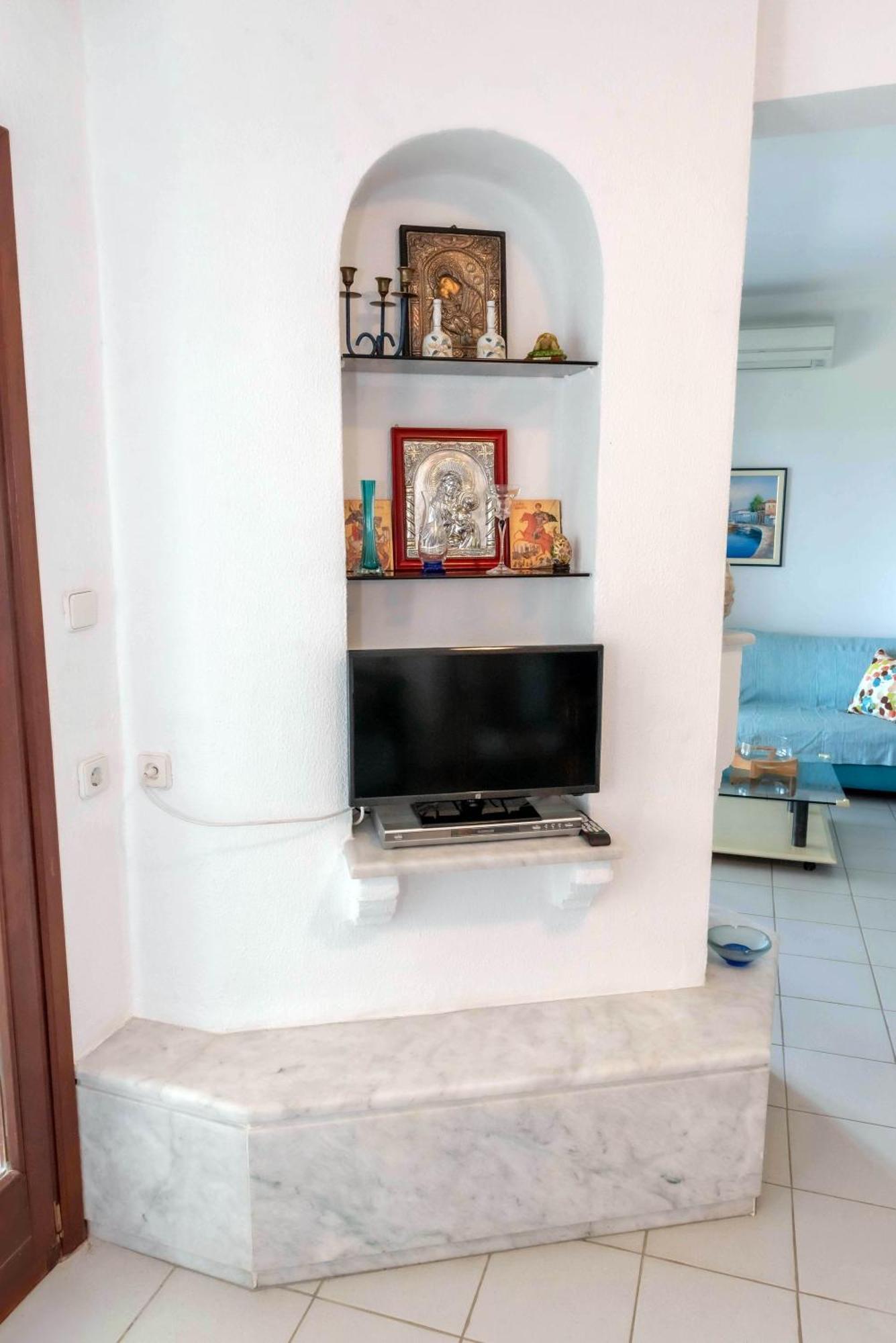Sea View Maisonette Close To Neos Marmaras Villa Лагомандра Екстериор снимка