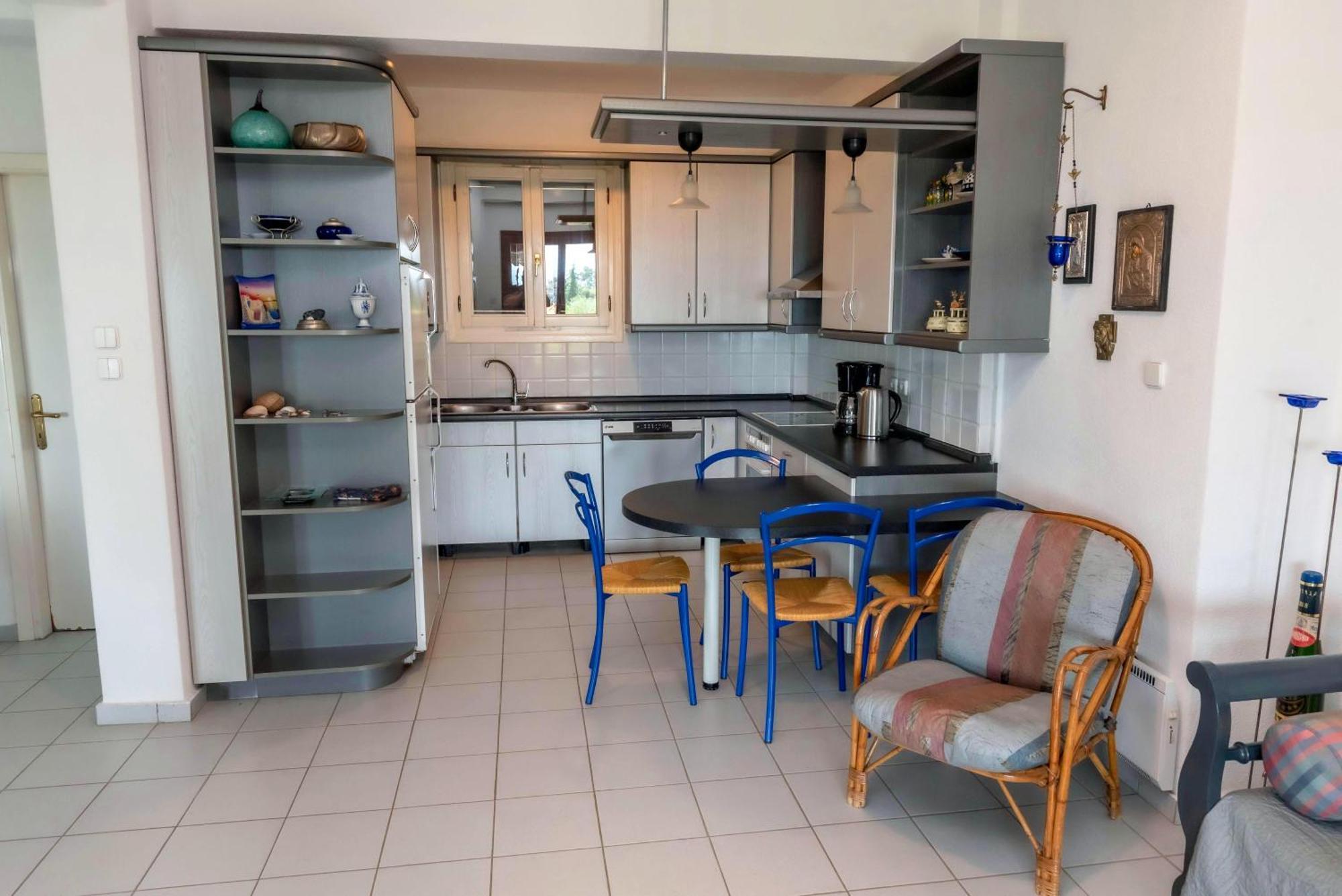 Sea View Maisonette Close To Neos Marmaras Villa Лагомандра Екстериор снимка