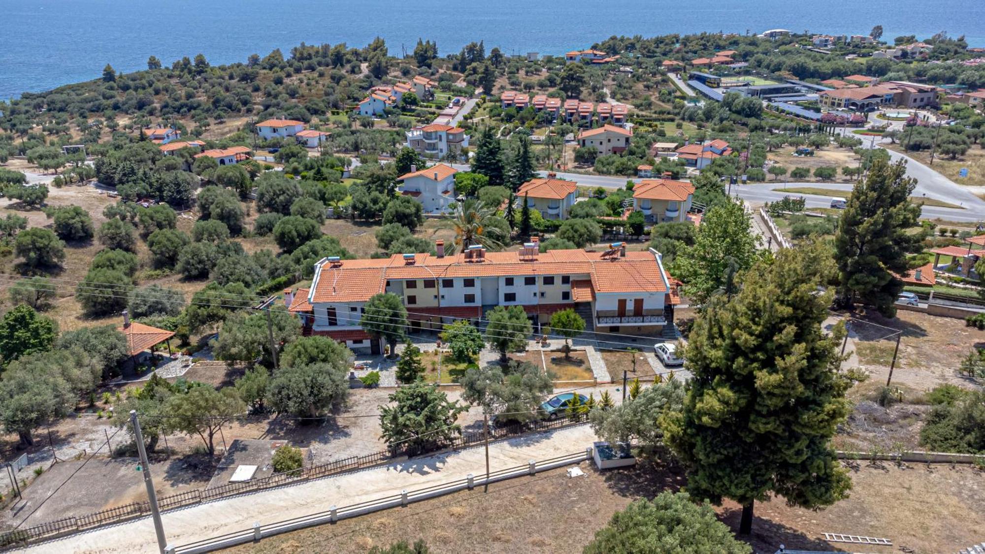Sea View Maisonette Close To Neos Marmaras Villa Лагомандра Екстериор снимка