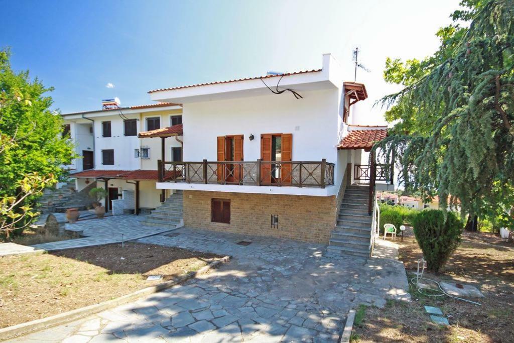 Sea View Maisonette Close To Neos Marmaras Villa Лагомандра Екстериор снимка